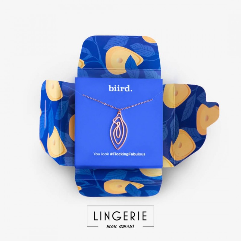collier biird Lingerie mon amour