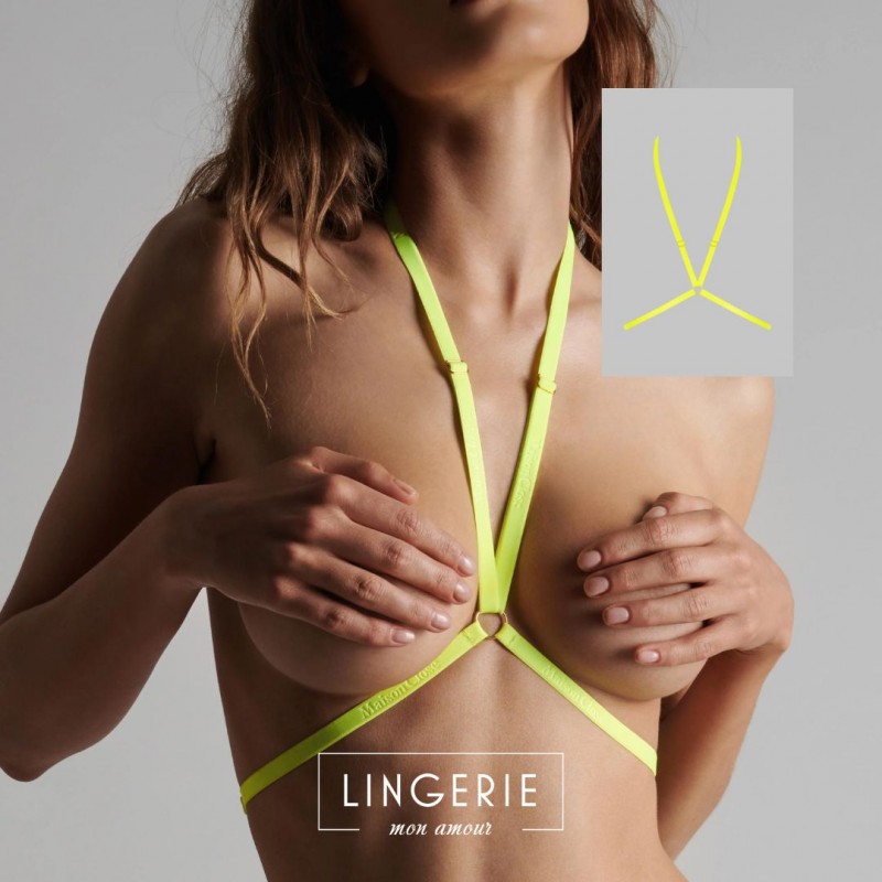 Harnais maison close Lingerie mon amour