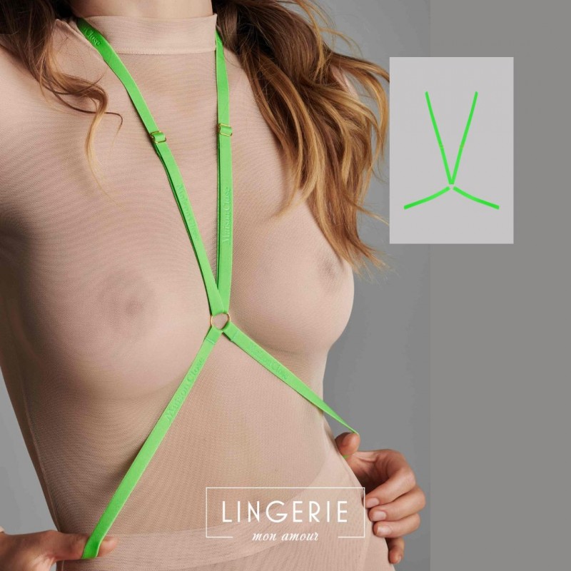 Harnais maison close Lingerie mon amour