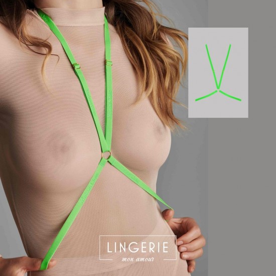Harnais maison close Lingerie mon amour