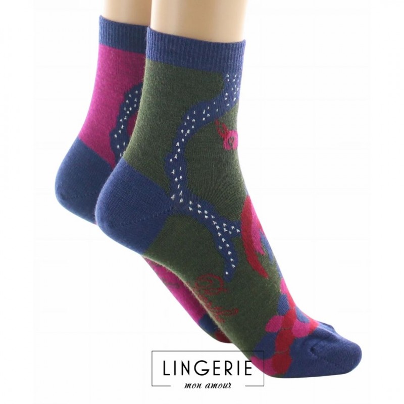 Chaussettes basses Berthe aux grands pieds Lingerie mon amour