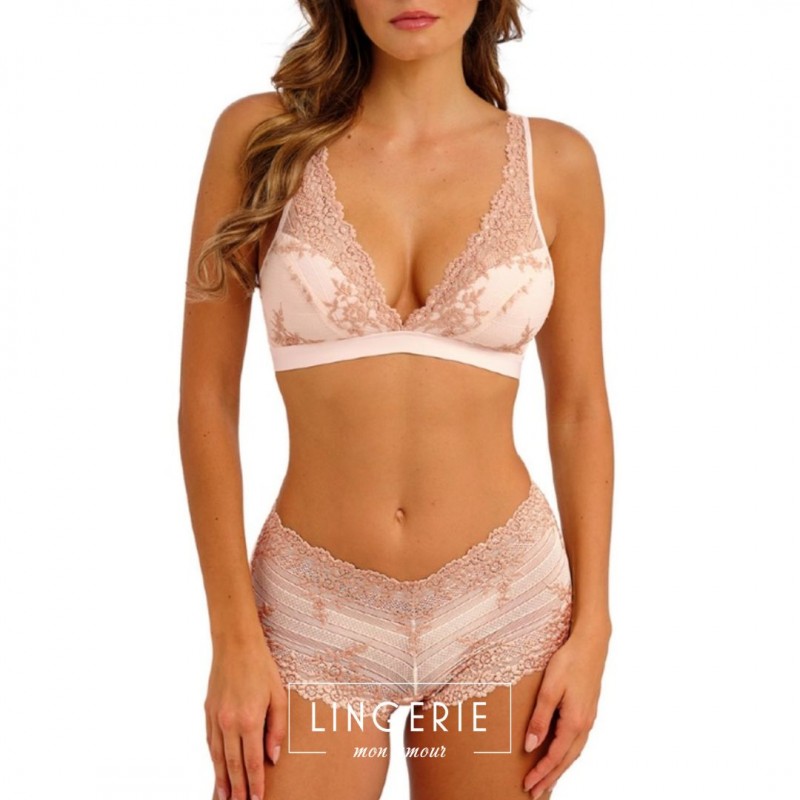 Shorty Embrace Lace Wacoal Lingerie mon amour