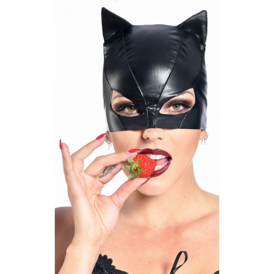 Masque laqué petit chat Catanzaro Lingerie mon amour
