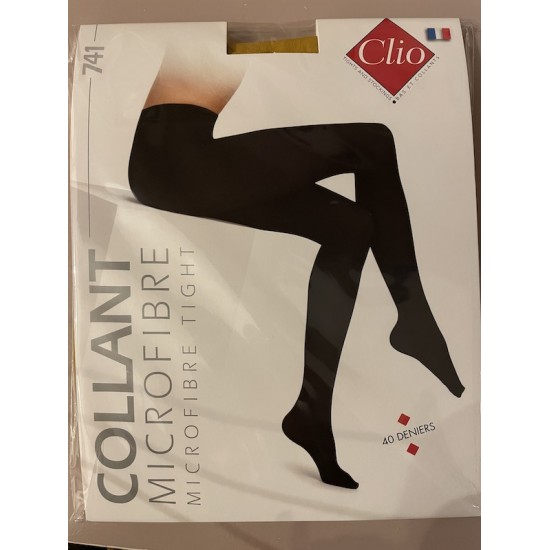 Collants microfibre Clio made in France Lingerie mon amour